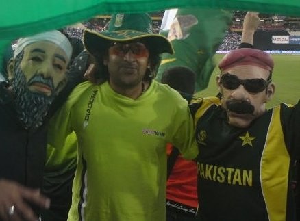 Once upon a time there was PEACE in the world. India vs Pakistan @Centurion, What an atmosphere.one of best rivalries seen live. #cricket #India #Pakistan #pakistancricket #supersportpark #supersport #instacricket