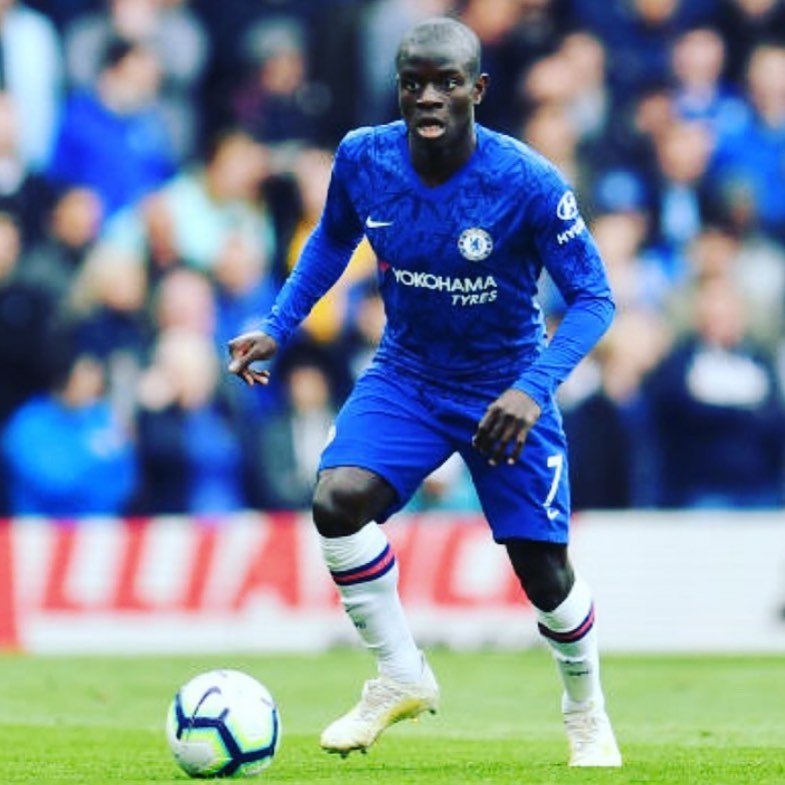 I still love this quote. “60 percent of the World is Covered by sea and sand. The rest is covered by Ngolo Kante @nglkante