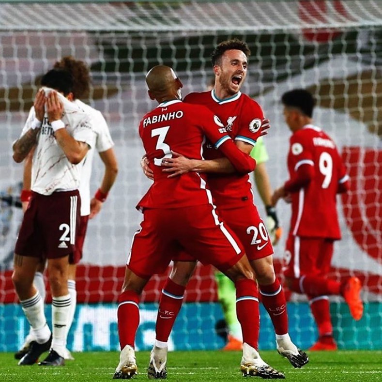Liverpool 3 Arsenal 1. Another convincing performance by the Reds and debut goal by Jota. 9 points in 3 games. Looking great. #YNWA