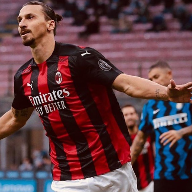 Bozza of the Week. Zlatan Ibrahimovic potting twice to put AC Milan at the summit of Serie A in the San Siro Derby. At 38 Watta Bozza