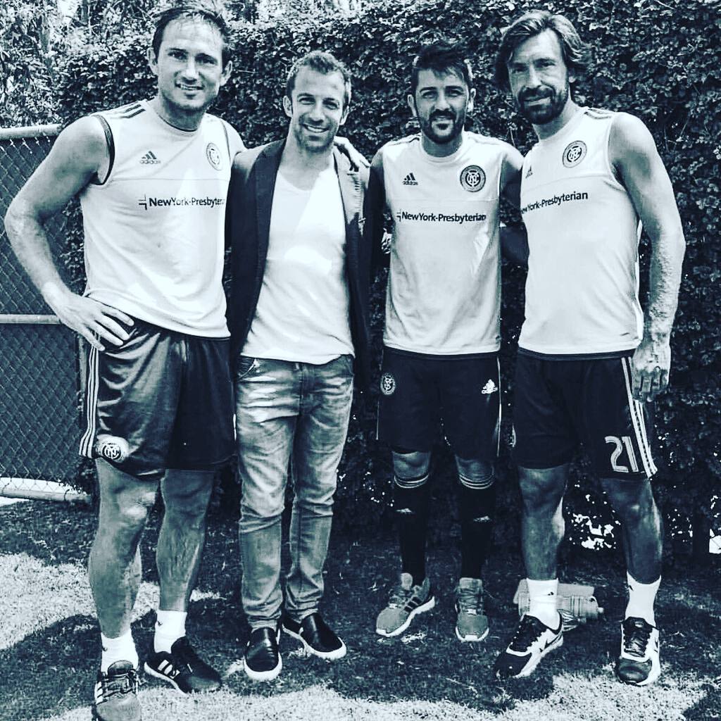 Legends that shook the Blog. Thanks @yusufbhamjee for the pic #football #Legends #soccerlegends #backintheday #pureclass #sublime #pirlo #lampard #villa #davidvilla #mls #majorleaguesoccer #usa #usfootball #alexdelpiero #instagrampicoftheday
