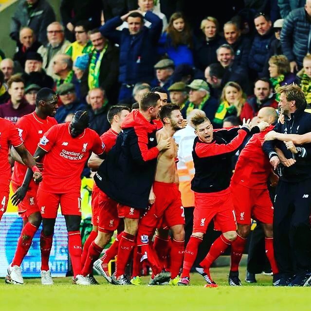 From the KOP end. Watta game, great result