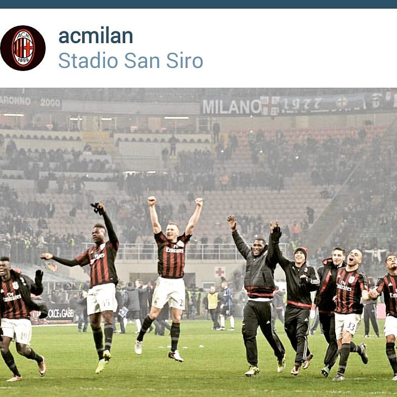 0018 MATCH OF THE DAY-Milan Derby -AC MILAN 3 INTER MILAN 0. Your Thoughts on the game.Pic from @acmilan #milanderby #acmilan #intermilan #sansiro #sansiroderby #seriea #italiansoccer