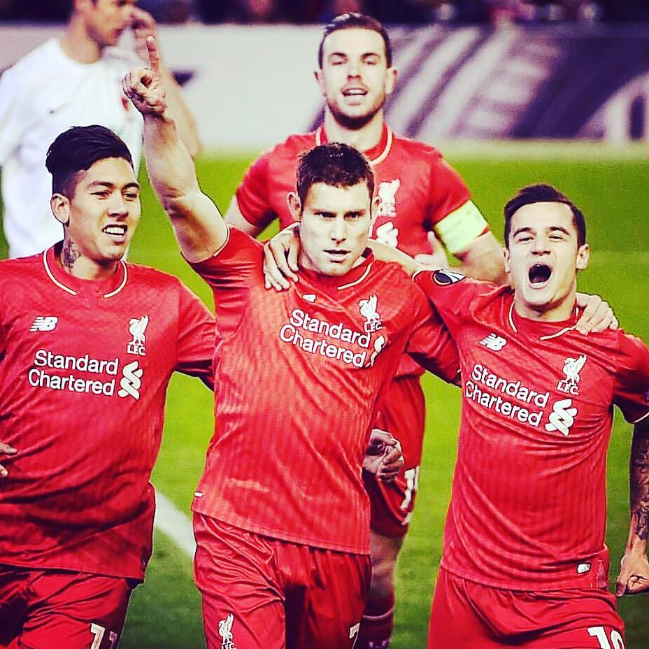 Liverpool 1 Augsberg 0. Through to the next round. your thoughts on the game?  #europaleague #Anfield #liverpool #liverpoolvsaugsberg #fromthekopend #liverpoolfc