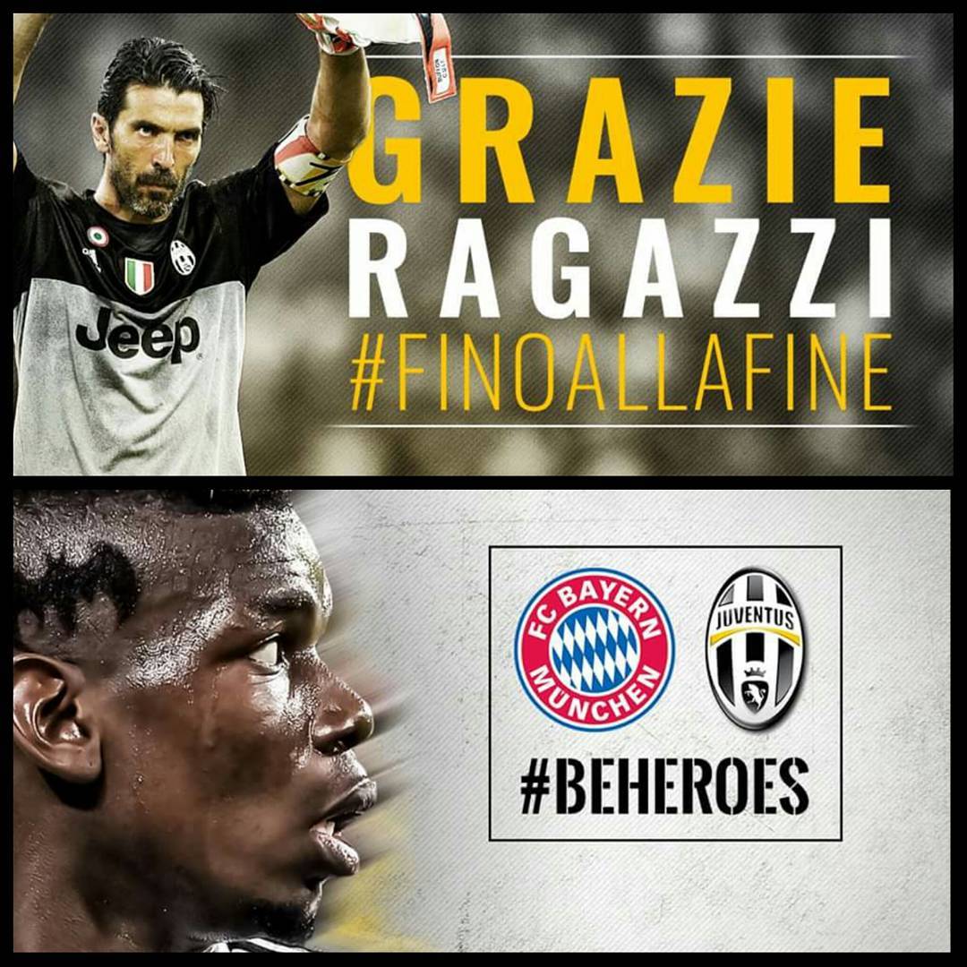 Really hurts :( Hard to lose this way against Bayern Munich. thats football.Always a Bianconero #juve #instajuve #championsleague #uefachampionsleague #juventus #juve #bayernmunich #bianconeri