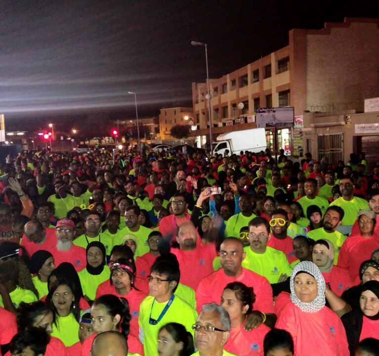 LAC Neon Run. In My home town. Great night for all. HOw was it? #lacneonrun #neonrun #color #running #sarunning #lenasia #lenz #lenzboy #colorrun #homeishome