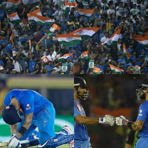 Incredible innings by Virat Kohli as India beat Austrailia. Your man @yseth. Just how good is Kohli and this innings #icct20worldcup2016 #icct20 #India #indiavsaustrailia #austrailia #greatbatsman #coolunderpressure