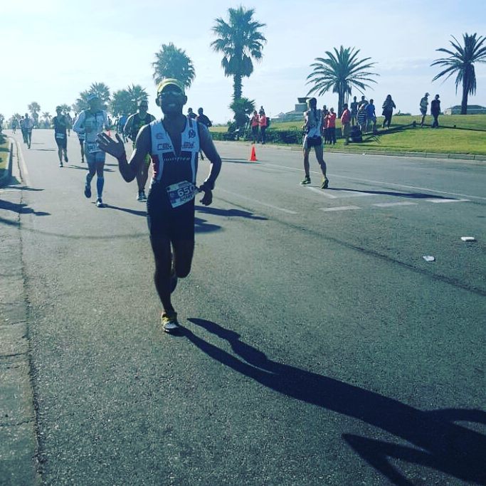 On the Run. #portelizabeth #pe #ironman #ironmansa #ironman2016 #triathlete #triathlon #bike #run #swim #love #guts #glory #pain