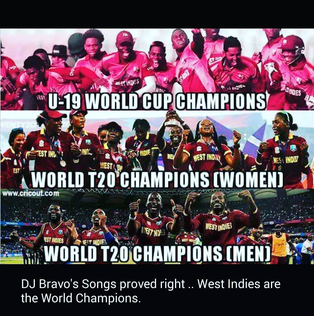 World T20 final.What a final. What are your.thoughts? Congratulations West Indies. Hatrick in 2016 #westindies #iccwt20 #icct20worldcup2015 #england #englandvswestindiest20finals2016 #marlonsamuels #t20champions