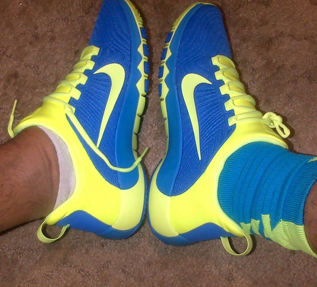 Run on Air, Walk on water.Welcome #nike #nikefree5 #kicks #newaddition