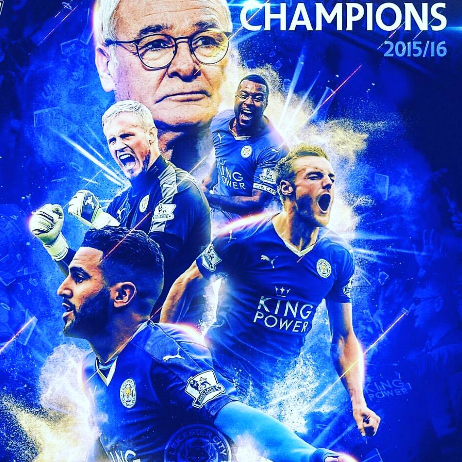 WELL DONE LEICESTER CITY,CHAMPIONS, who would have thought?  What a thing. What a Story. what are your thoughts?  #leiestercity #leistercitychampions #epl #premierleague #champions #fairytales #eplchampions #title