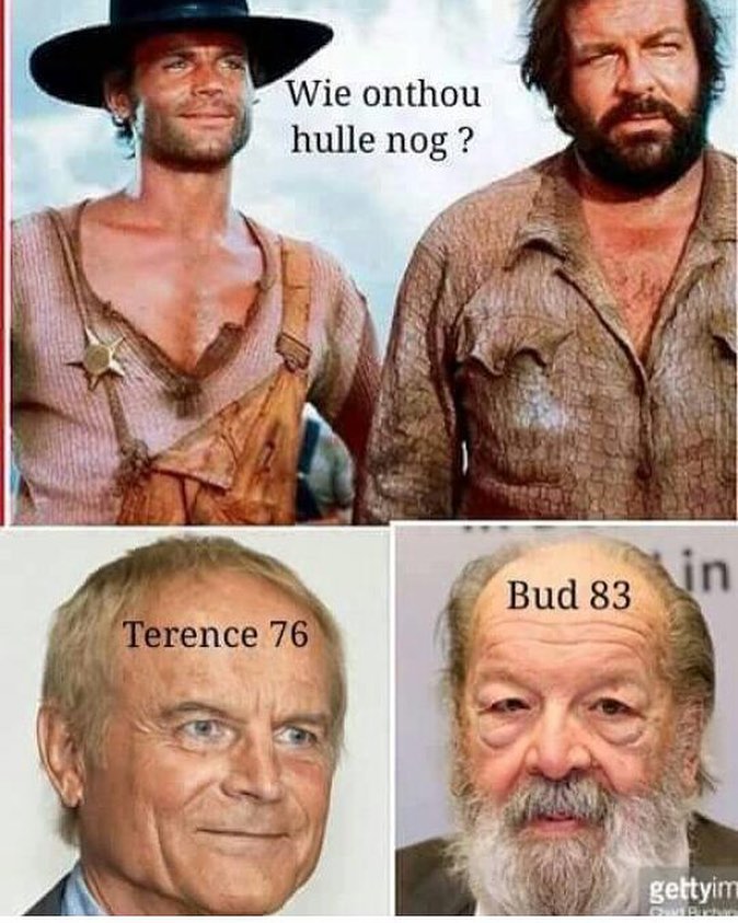 Goodbye BUD SPENCER. RIP. Childhood memories . We all loved Terrence Hill and Bud Spencer movies :( #budspencer #terrencehill #childhood #westerns #theycallmetrinity #watta thing