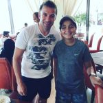 Wish I was there he he . Alex Del Piero meets Isa Garda in Dubai :). What a thing @alessandrodelpiero #alessandrodelpiero #juventus #juvelegend #italy #azurri #dubai