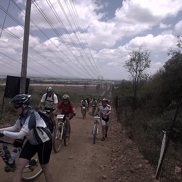 2013 94.7 MTB Challenge. The Hill called "The Wall"