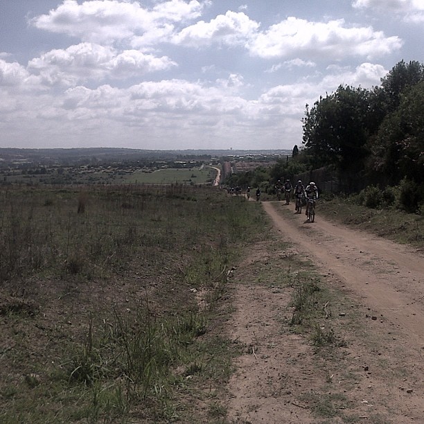 94.7 MTB Challenge. Climbs were tough in the heat