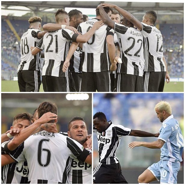 JUVE 1 Lazio 0. Great win thanks to Khedeira winner. Thoughts on the game? #juventus #juve #serie A #forzajuve #juvevslazio #0018MatchOfTheWeek #bianconeri