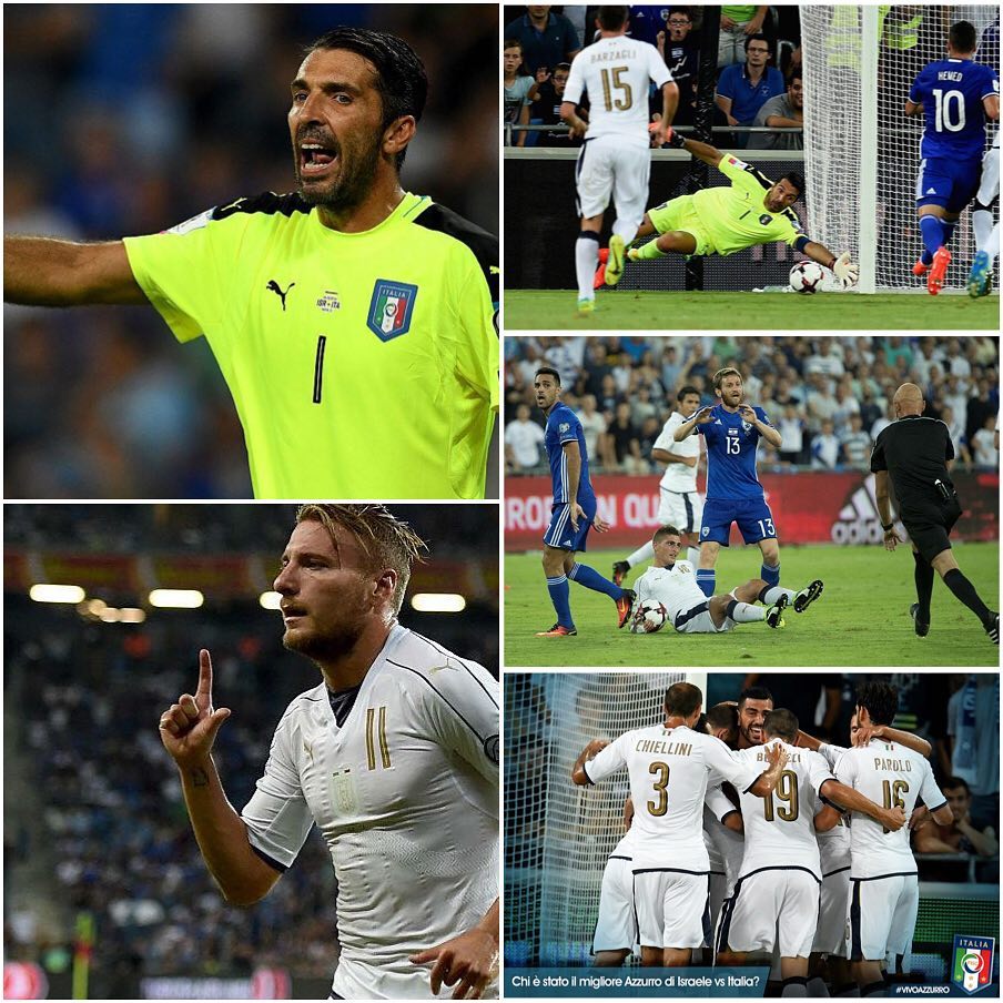 Russia 2018 World Cup Qualifiers .Italy 3 Israel 1. Azzuri start the campaign off well. Your thoughts on the game ? #azurri #italy #russia2018 #worldcup #worldcupqualifiers #israel #italyvsisrael #sammyoferstadium