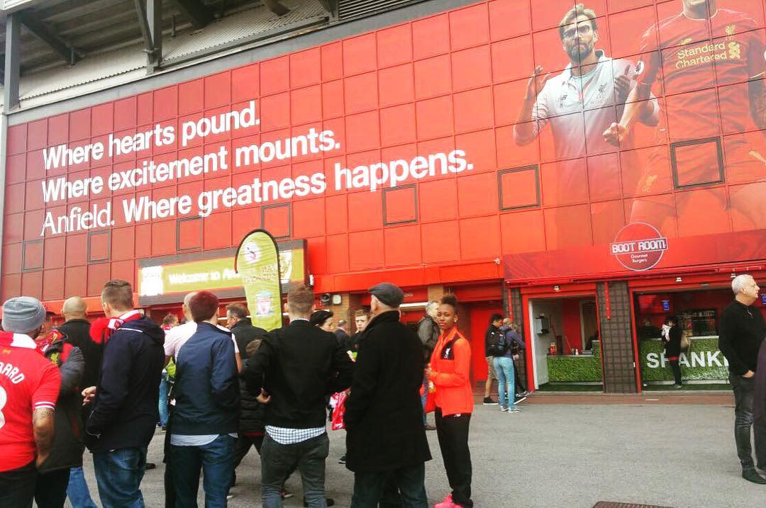 This is Anfield by Ismail Loonat from Bately , UK #anfield #liverpool #kopend #lfc #ynwa #instagram_pic_of_the_day