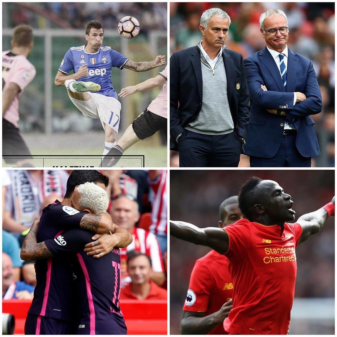 Weekend Footie Round Up. Emphatic wins for the MANCS , Liverpool and Barcelona. Good win for JUVE. Big question though is that Are the MANCS better off without Wayne Rooney. #liverpool #hull #liverpoolvshull #manutdvsleicester #manutd #barcelona #juve #juventus #juventusvspalermo #footie #footieroundup