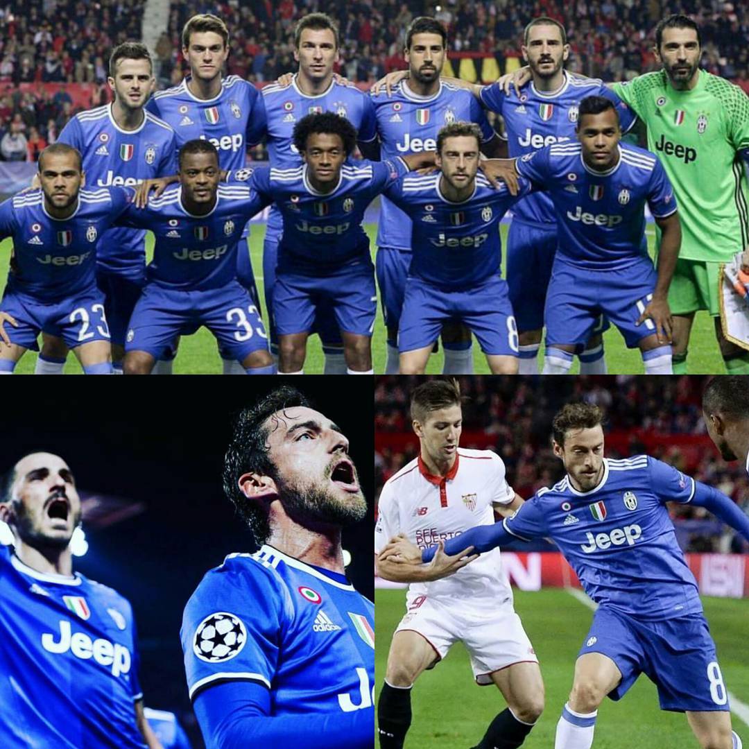 Forza JUVE. Great win in Seville. We qualify for the next phase. Now just to top the group #forzajuve #Seville #juve #juventus #juventusvsseville #uefachampionsleague #bianconeri