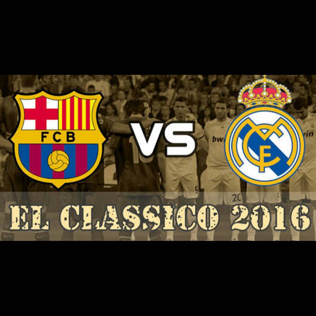El Classico This Evening. What are your predictions :) #elclassico #barcelona #madrid #reakmadrid #laliga #soccer #elclassico2016