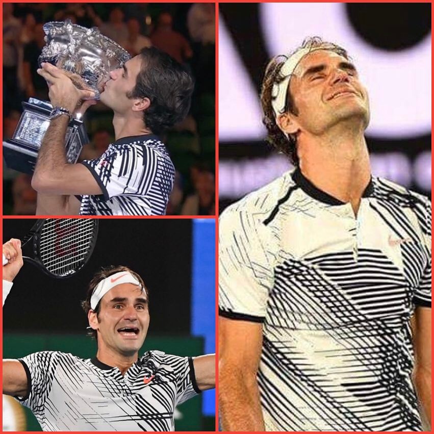 Roger Federer defeats Nadal to win the Australian Open. Epic Match, Epic 5 setter, what a joy to Watch. What did you think of the tennis #federer4ever #federer #austrailainopen #tennis #nadal #rogerfederer #rafaelnadal #melbourne #federervsnadal