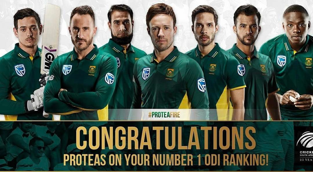 What's the odds this same Lankan Team will beat us in the Champions Trophy. Does #1 mean something or does winning an ICC trophy count. My point we always the best than we see our arse in an ICC event. Your thoughts ? #cricket #sacricket #proteas #proteafire #iccchampionstrophy #csa #bestintheworld
