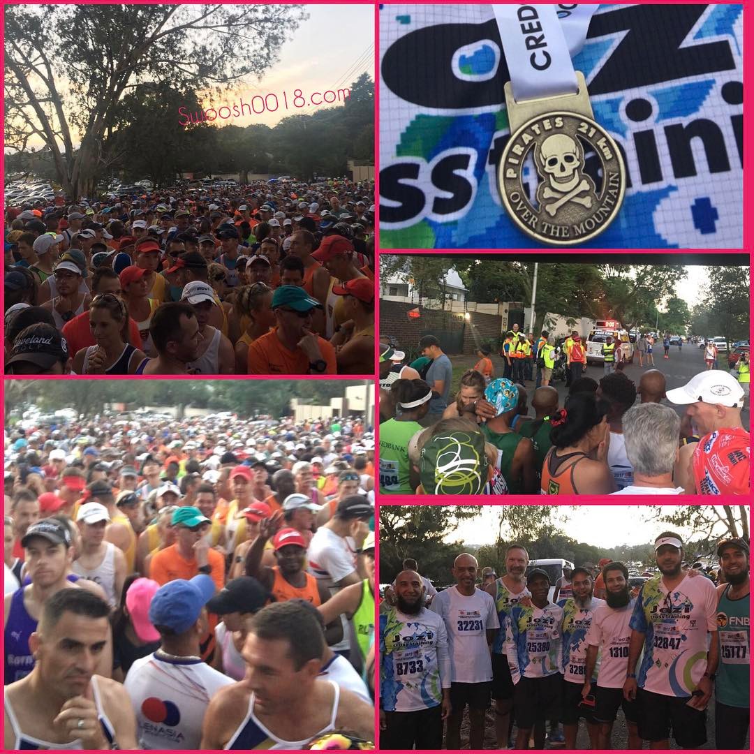 A tuff 21km Pirates Run. How was the race and conditions. If you have any pics email:info@swoosh0018.com. Man on the Scene : our very own @eyahmed . #piratesrun #marathon #running #sarunning #endurance #21km #run #runforlife #roadto45thKutting #halfmarathon