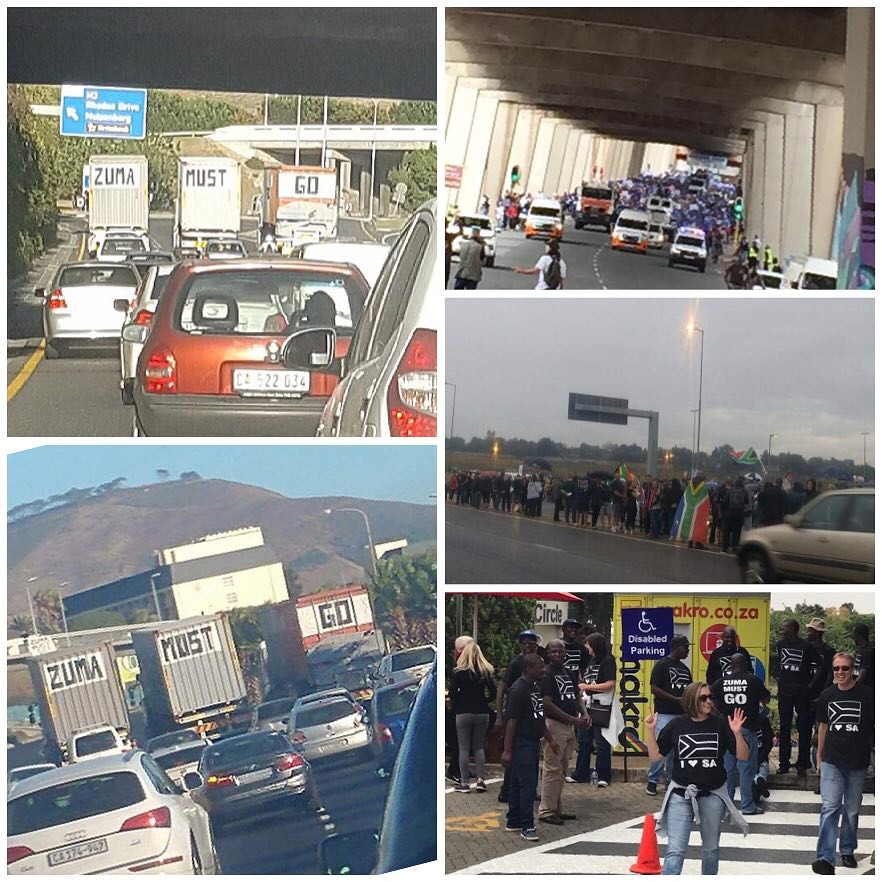 Pics from the protests around South Africa #southafrica #sa #welovesa #protestsinsouthafrica #protestsinsa #zumamustfall #0018live