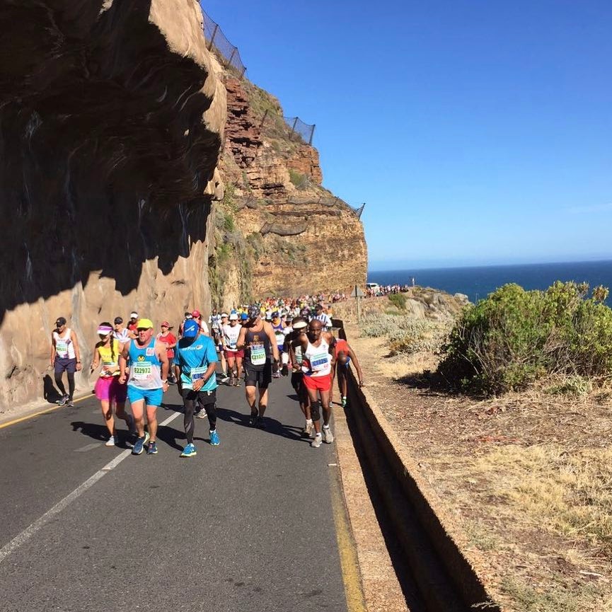 2 Oceans Marathon in Cape Town #picoftheday #twooceansmarathon #2oceanscapetown #capetown #running #run #samarathons #capetownliving #oceanview #sarunning #endurance #omtom #omtom2017 #runner #ultramarathon #capetownvibes