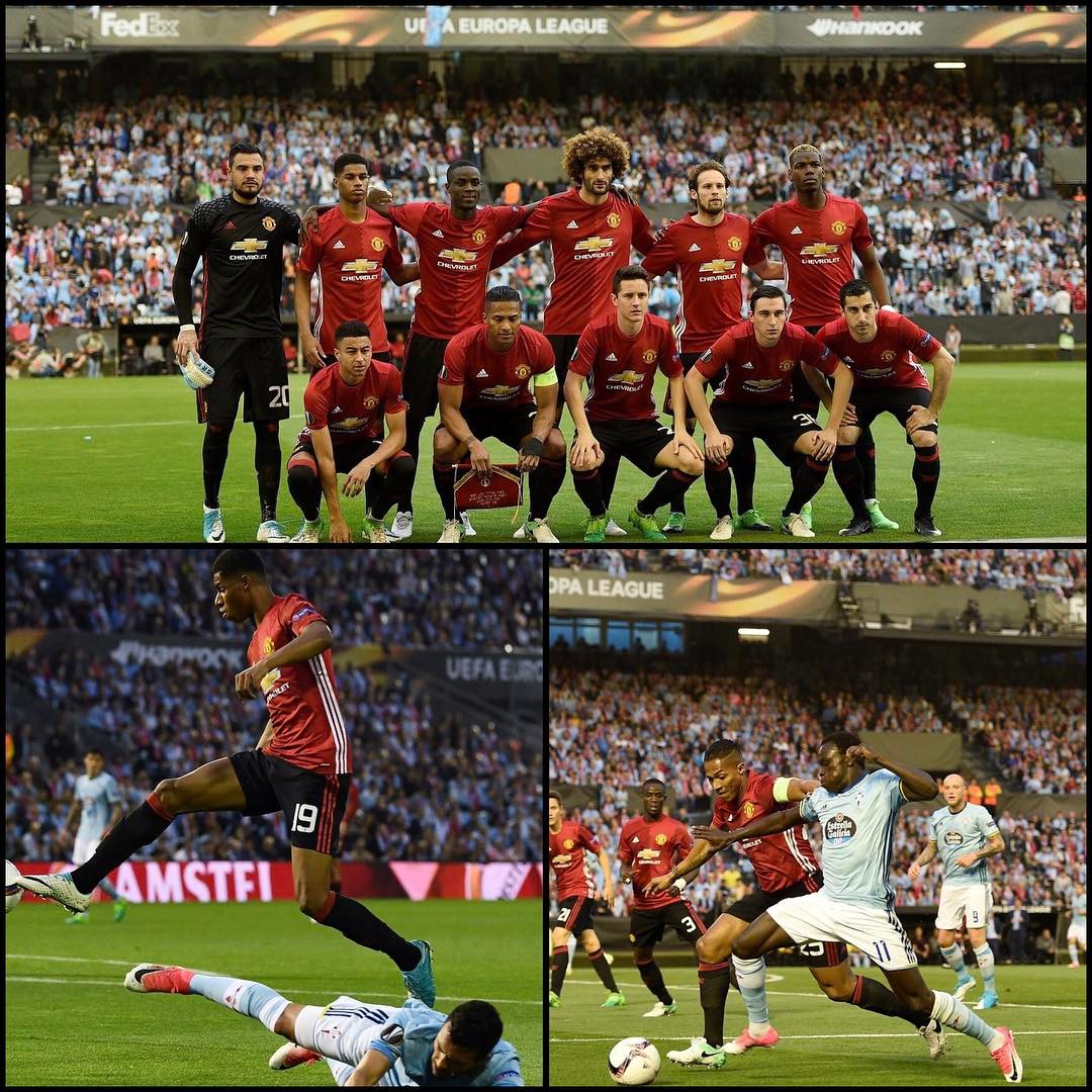 Watched the MANCS beat Celta Vigo in Spain. Almost there. Good free kick by lity Rashford. What say the MANCS. Could have been more if Lingaard wasn't so poor.Will you win Europa?.Im sure Mou will park the Bus at Old Trafford. #europaleague #manutd #spain #celtavigo #celtavigovsmanutd #rashford #manchesterunited #mufc #manunitedfans #mouriho