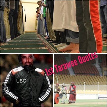 UBG was at Masiet last night and the Legend Overheard a few quotes on the 1st Taravee. What's your thoughts? Does Speed Kill. Is time important? -------------------------------------------------Please share ur views. Here are some of the quotes "I was broken  and too top it off the guy pulls a sabee hisma in Witr. $&@ Comon Now 🙄 " #"Muazeen needs to water those musallahs. There is no pace on that Turf"🙄---------------------------------------------------After taravee one uncle said of a Qaree taking too long. "He is mocking us Heh.He is putting on a Show"️ --------------------------------------------------One uncle even wanted to drive from Town to Quwatul Islam in Lenz. He said I rather go by Molana Gallardo️ --------------------------------------------------#NOCSA has called for random Drug Tests to be performed on the Musalees of Quwatul Islam in Lenz. The Tarawee can't be that Fast ---------------------------------------------------When is the Braai shouted an India 🇮🇳 musaleee Another replied Choepre Go read the 30 seepara in Ajaadville. *These are are all true. Please Don't try this at any Mosque---------------------------------------------------The Quwats Imam is so fast if you pull out his mistake you must stand up put ur qurta collar up and turn around and look at all the Musalees like Cantona---------------------------------------------------@Copyright to UBG and swoosh0018