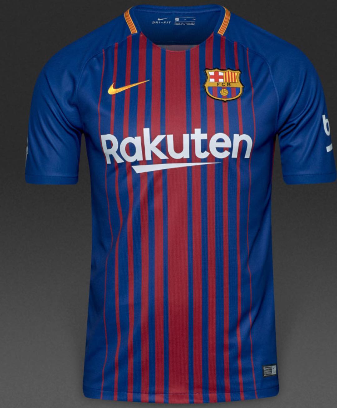 Barcelona Home Strip 2017. Your Thoughts? #barcelona #barcelonahome #rakuten #fcbarcelona #barcelonahomekit #nike #noucamp #barcelona2017