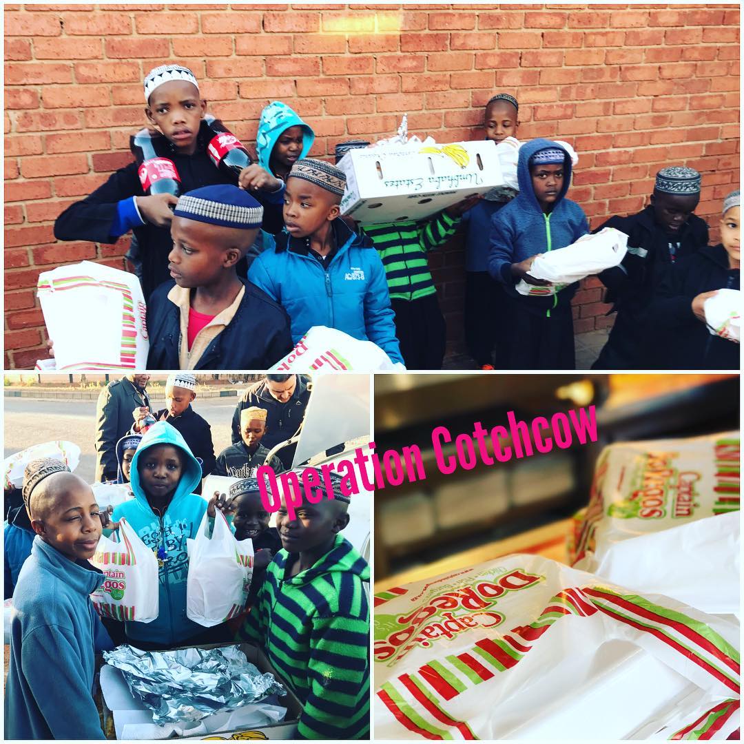 Operation Cotchcow. Week 3. Thank you Captain Doregos Ormomde and @mary_bhamjee  and the Team. Smiles all round