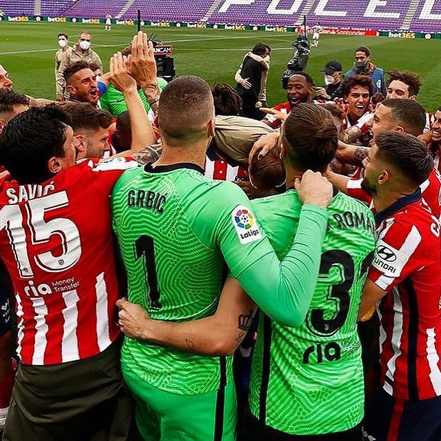 Atletico Madrid are Champions of Spain. Suarez makes the difference. Well done Atletico.