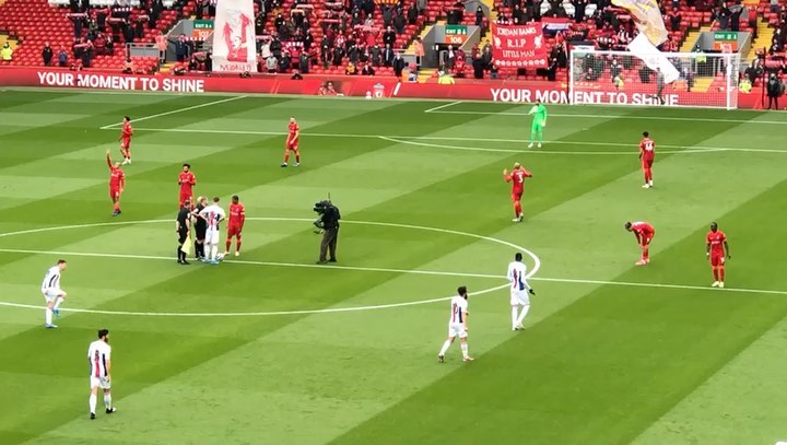 When the 0018UKLads  are back. Part of the 10 000 Fans then we hope normality is near. Their last game was against Atletico. They were back and loved it. Liverpool va Palace and Champions League Qualification. Funtustic #YNWA #lfc #Anfield