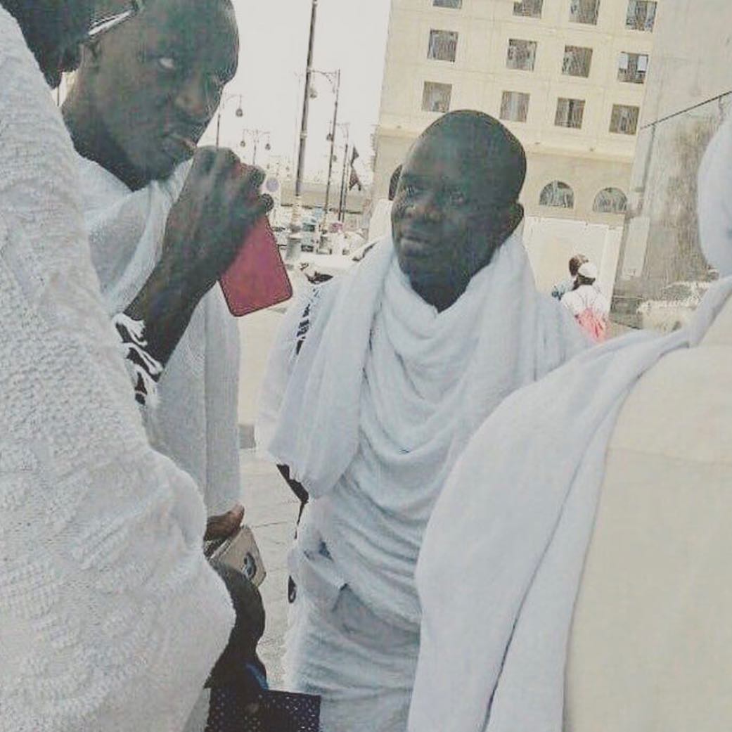 70 percent of the earth is covered in Sand and water. The rest is covered by France's Ngolo  Kante. Here he is performing Umrah #kante #ngolokante #umrah #mecca #saudiarabia
