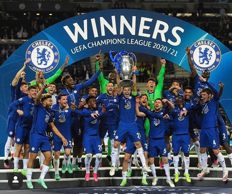 Chelsea win the Champions League. Chelsea 1 Man City 0. Media headlines say Pep Overthinks again. No Rodri or Fernandinho to hold the midfield. Chelsea surprise everybody to become Champions. Good game of football. Pep is broken again. As for Kante. Watta Player. Watta a game again. Reece James also has a solid shift. Well done Chelsea Fans