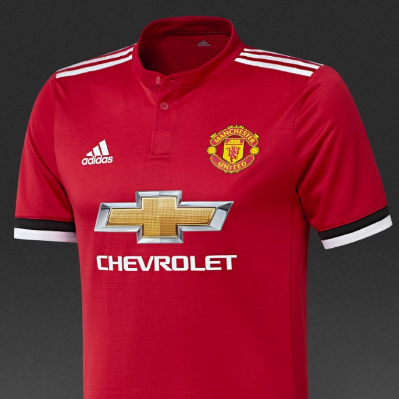 Manchester United Home Jersey 2017/18. Your Thoughts? #manchesterunited #manunited #mancs #manutdhomejersey #manutdhomekit #adidas #adidasfootball #chevrolet