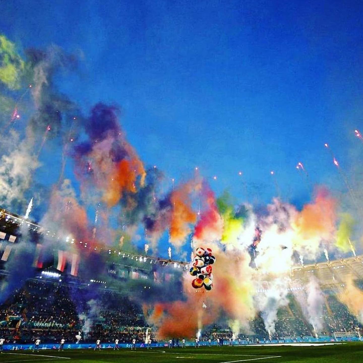 Euro2020 Opens at the Stadio Olympico in Rome. Looking forward to a great tournament