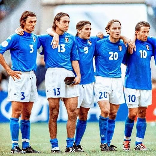 Euro 2000 Throwback. Forza Azzuri