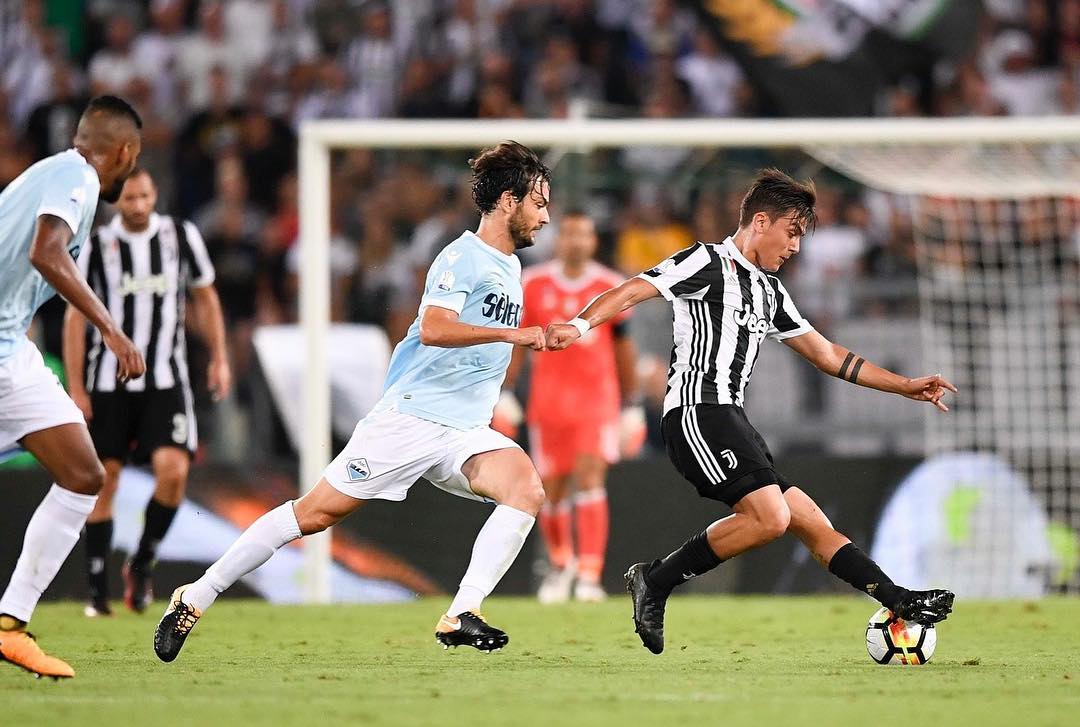 We lose the Italian Super Cup to Lazio.We haven't been really having a great season. Forza Juve. Let the season begin