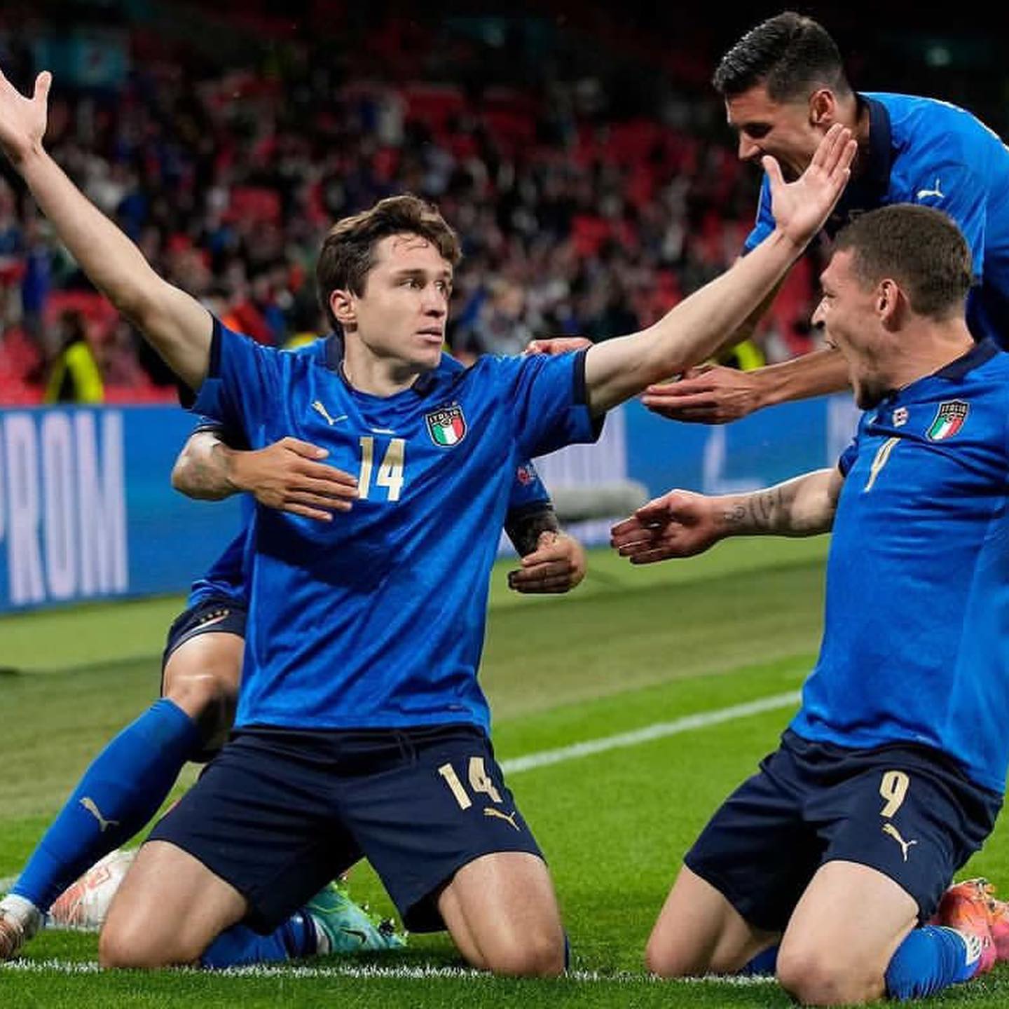 Italy 2 Austria 1. We left it late last night. Not the greatest Italian performance but better now then before the games ahead. Austria made life difficult. But the depth of the squad counted for Mancini. Game changing subs with fresh legs secured the tie for the Azzuri. Although we made heavy weather in the end. The tactic was Hoof it up to the Big Man toward the end of extra time. Italy persevered,suffered and grinder out the win. Now it’s Belgium or Portugal next Forza AzzuriTime to get Stronger#azzuri #italia #italyvsaustria