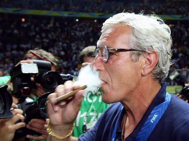 Unavailable for Now. Having a a cigar in the class of Marcelo Lippi. Update to follow. We are Champions. Forza Azzuri