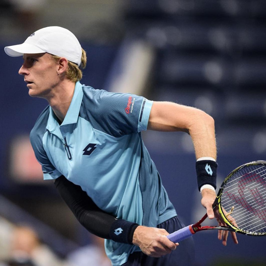 Kevin Anderson into the semis of the US Open. With Nadal,Fed and Del Potro all in the other half can he make it to the Final #tennis #usopen #kevinanderson #tennisfanGood Luck @kandersonatp
