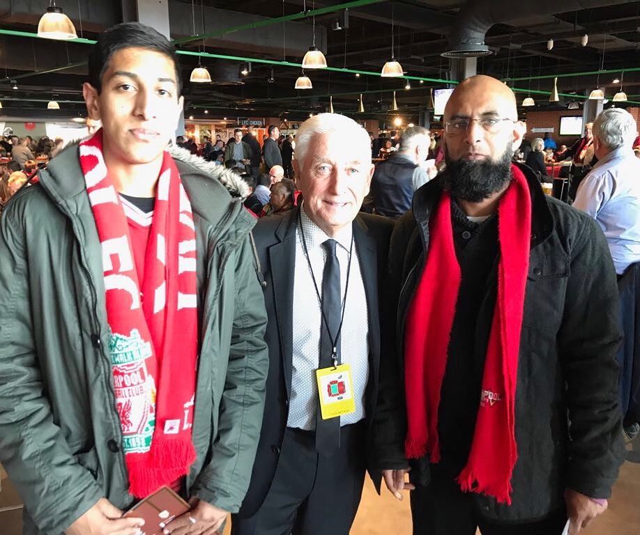Roy Evans meets the LADS from Bately,  at Anfield before kick off vs Burnley #lfc #liverpoolvsburnley #liverpoolfc #YNWA #anfield #KOPend #liverpoolfans