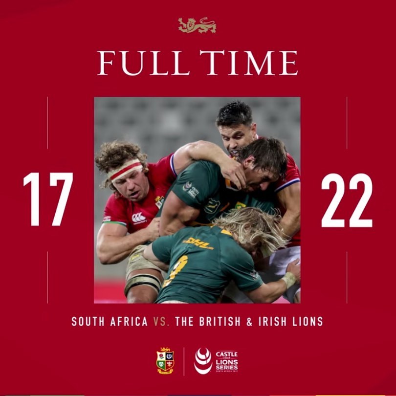 One down in the series. Poor second half. British & Irish Lions take a 1-0 Lead in the series. Where did it go wrong #boks #springboks #lions #britishandirishlions2021 #britishlions #SArugby #rugby