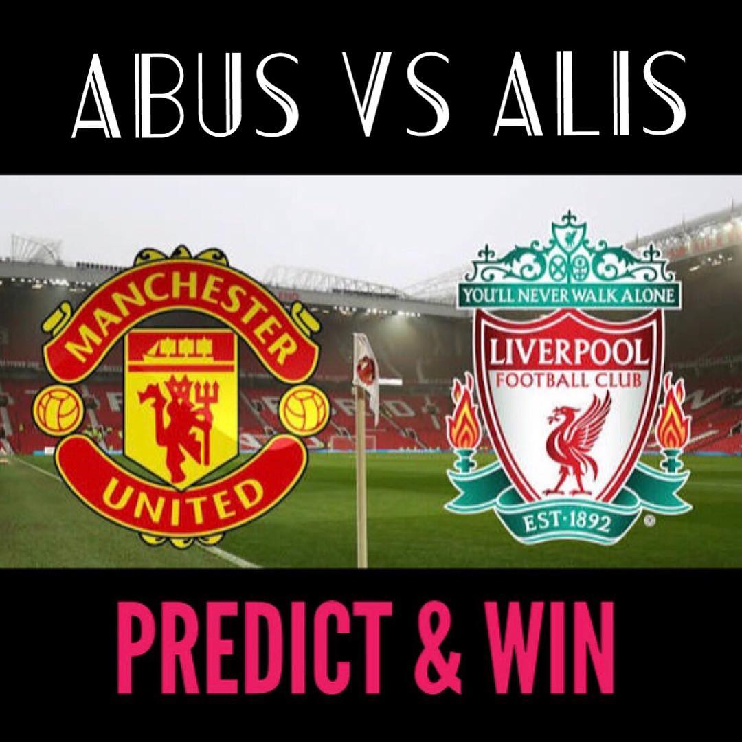 ABUS vs ALIS tomorow. It's Massive, It's Izzet,Pride, Passion. We don't like the MANCS and they don't like us. Predict the score and WIN a mini ball and MANC or Liverpool Figurine #win #predict #alis #abus #abusvsalis #liverpool #manutd #lfc #mancs #derby #rivals #passion #welovethisgame #ynwa #oldtrafford #abus #alis #abusvsalis #competition #andield #ynwa ABU=Anyone but United ALIS=Anti Liverpool