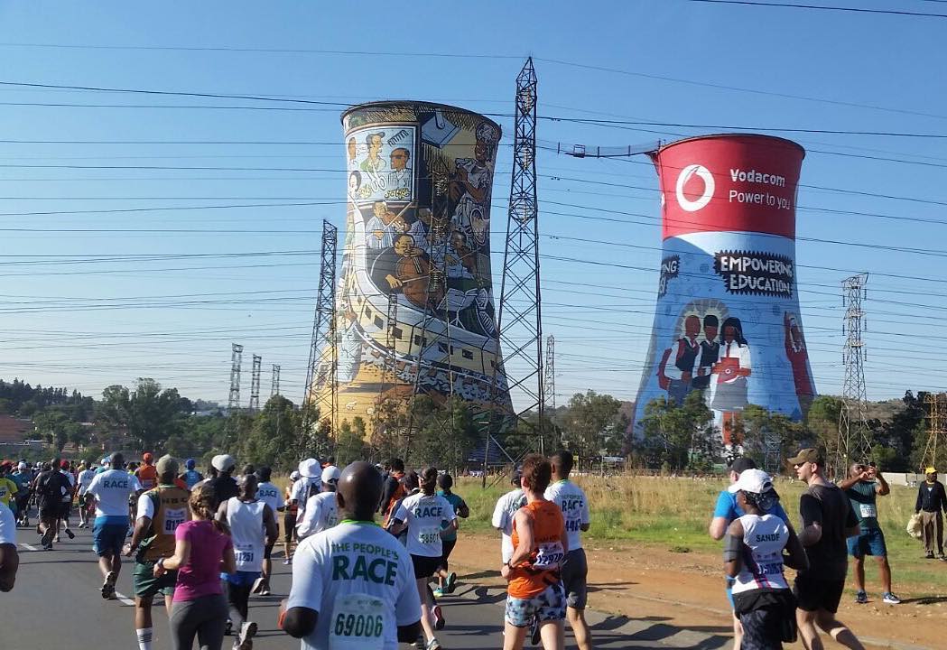 Old a mutual Soweto Marathon by @bhoolamoe makes our pic of the Day #sowetomarathon #21km #run #runsa #runner #running #jhb #jhblife #jhbrunning #soweto #marathon #happyfeet