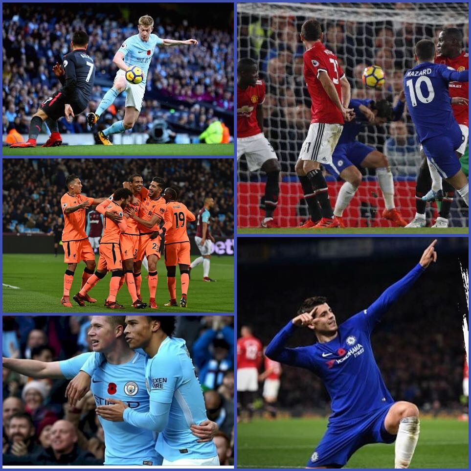 Conte beats Jose with Morata header. What's your thoughts on the game? Citeh beat Arsenal 3-1. Was a good win for Liverpool and Spurs win 1-0.So overall I'd say a Fantastic Footie weekend 😀. Should Conte have shaken Mourinhos hand? As fot Mous press conference I thought Lukaku was shit and was by no means even. Well deserved Chelsea #Chelseavsmanutd #chelsea #manutd #mancityvsarsenal #arsenal #mancity #gunners #liverpool #ynwa #lfc #mancs #conte #mourinho #morata